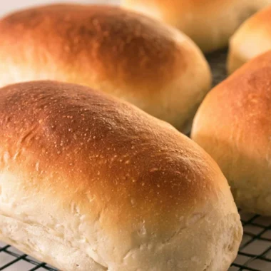 Chewy sandwich rolls freshly baked and ready for delicious fillings