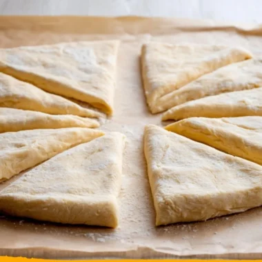 Homemade Crescent Rolls inspired by Pillsbury recipe.