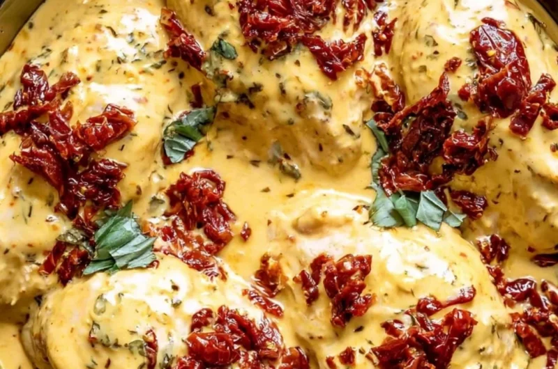 Delicious Dump & Go Crockpot Marry Me Chicken recipe ready to impress.