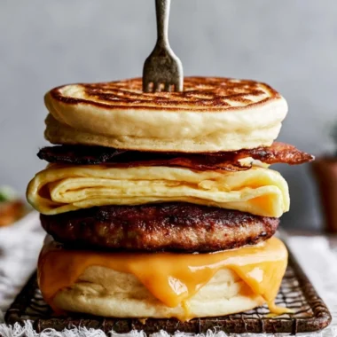 Delicious homemade McGriddle sandwiches ready in under 30 minutes