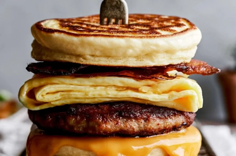 Delicious homemade McGriddle sandwiches ready in under 30 minutes