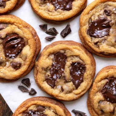 Freshly baked Brown Butter Chocolate Chip Cookies from In Bloom Bakery